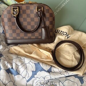 Louis Vuitton Alma BB Damier Ebene superb condition